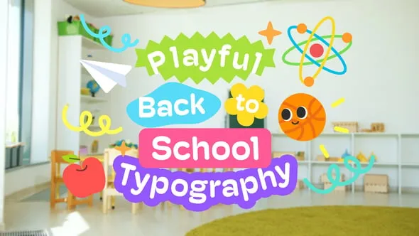 Videohive - Playful Back to School Typography - 64331695 1 Videohive Playful Back to School Typography 64331695