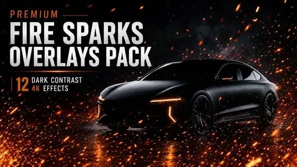 Videohive - Premium Fire Sparks Overlays Pack | 12 Dark Contrast 4K Effects AE - 64134892 1 Videohive Premium Fire Sparks Overlays Pack 12 Dark Contrast 4K Effects AE 64134892