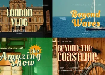 Videohive Retro Film Title Sequence 64203269