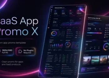 Videohive SaaS App Promo X 64022706