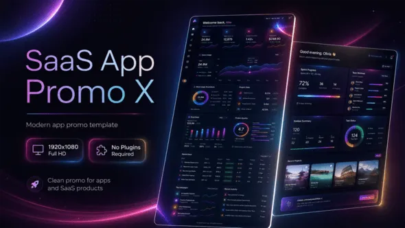 Videohive - SaaS App Promo X - 64022706 1 Videohive SaaS App Promo X 64022706