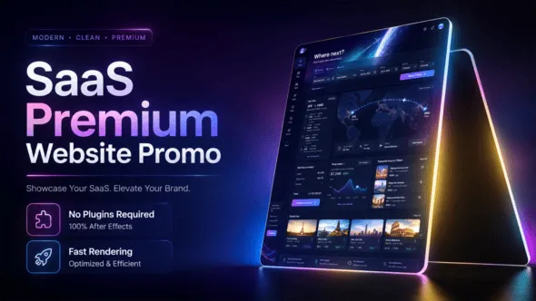 Videohive - SaaS Premium Website Promo - 64103392 1 Videohive SaaS Premium Website Promo 64103392