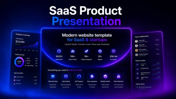 Videohive - SaaS Product Presentation - 64424978 1 Videohive SaaS Product Presentation 64424978