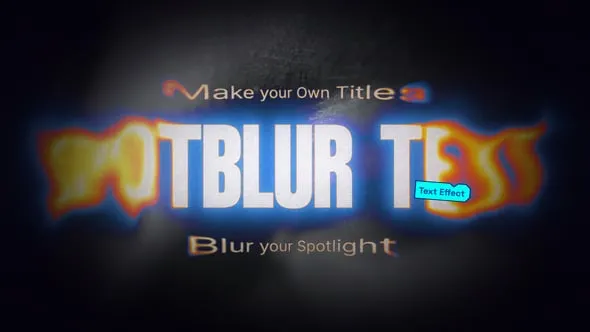 Videohive - Spot Blur Text Effect - 64512919 1 Videohive Spot Blur Text Effect 64512919
