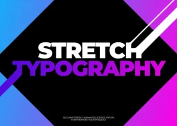 Videohive Stretch Typo Scenes 64282671