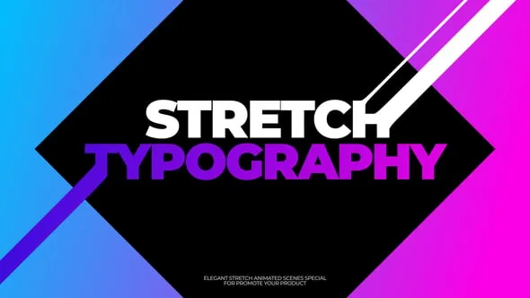 Videohive - Stretch Typo Scenes - 64282671 1 Videohive Stretch Typo Scenes 64282671