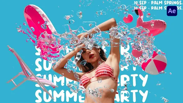 Videohive - Summer Water Party Intro - 64264462 1 Videohive Summer Water Party Intro 64264462