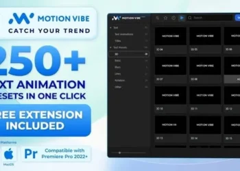 Videohive - Text Animation Presets Pack | Free Extension for Premiere Pro Included - 64361031