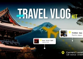 Videohive Travel Vlog Kit 64086206