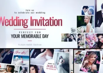Videohive Wedding Invitation 4K 63964970