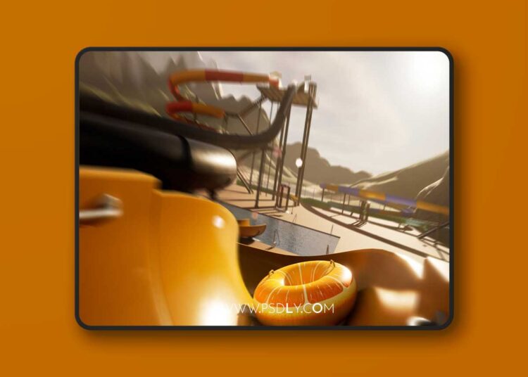 Water Slide System (5.2 – 5.8) for Unreal Engine 1 Water Slide System (5.2 – 5.8)