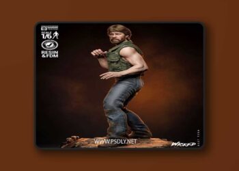 Wicked – McQuade Chuck Norris Sculpture – 3D Print Model STL
