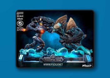 Wicked – The Great Pacific Rim Diorama – 3D Print Model STL