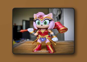 Wonder Amy – 3D Print Model STL
