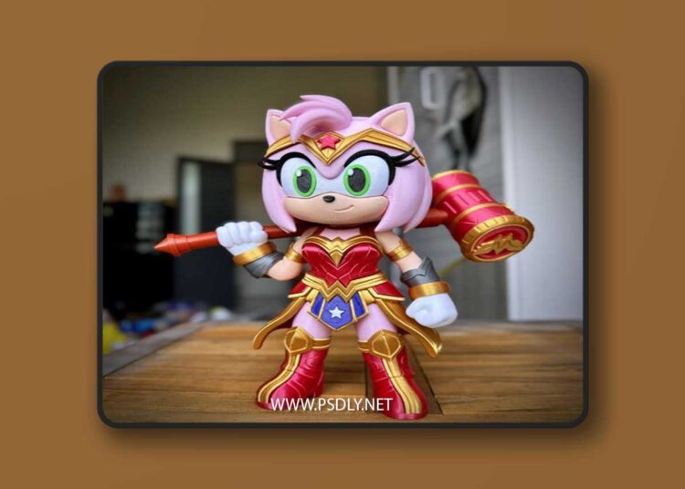Wonder Amy – 3D Print Model STL 1 Wonder Amy – 3D Print Model STL