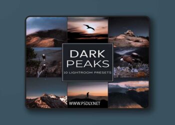 Woodland Dark Peaks Lightroom Preset Pack