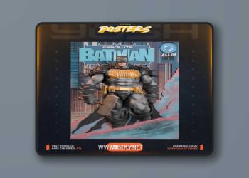 Yosh Studios – Absolute Batman Poster – 3D Print Model STL