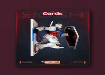 Yosh Studios – Gundam Card – 3D Print Model STL