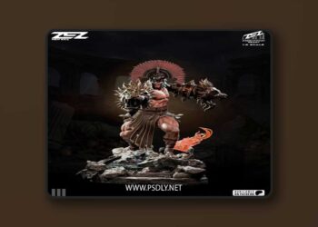 ZEZ Studios – Hercules Sculpture – 3D Print Model STL