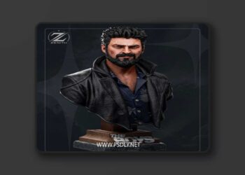 Zenith Studios – Billy Butcher Bust – 3D Print Model STL