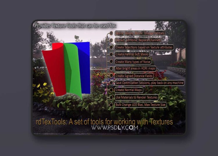 rdTexTools v1.4.0 (5.8-5.6) / v1.3.1 (5.5) for Unreal Engine 1 rdTexTools v1.4.0 (5.8-5.6) / v1.3.1 (5.5)