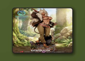 3DMoonn – Ghislaine – 3D Print Model STL