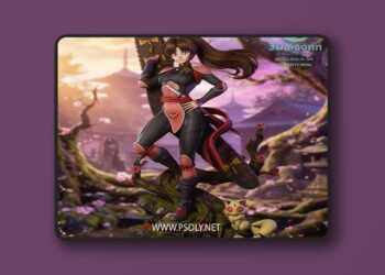 3DMoonn – Sango InuYasha – 3D Print Model STL