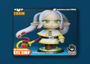 3DXM – Frieren Chibi – 3D Print Model STL
