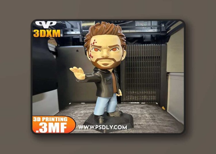3DXM – Supernatural Lucifer Chibi – 3D Print Model STL 1 3DXM – Supernatural Lucifer Chibi – 3D Print Model STL