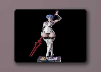 Abe3D – Rei Ayanami – 3D Print Model STL