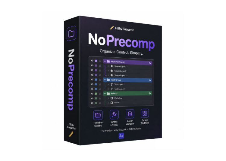 Aescripts - NoPrecomp v1.1.1 1 Aescripts NoPrecomp v1.0.0