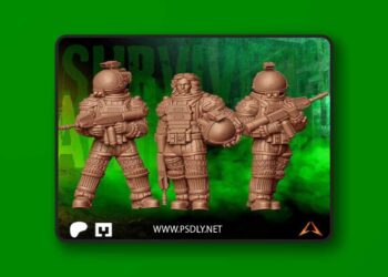 Aftermath Studios August 2025 – 3D Print Model STL