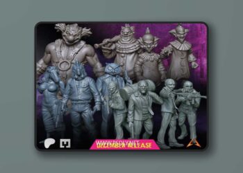 Aftermath Studios December 2025 – 3D Print Model STL