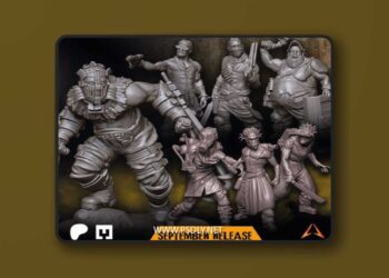 Aftermath Studios September 2025 – 3D Print Model STL