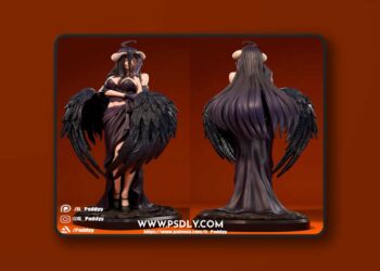 Albedo Overlord – 3D STL Print Model
