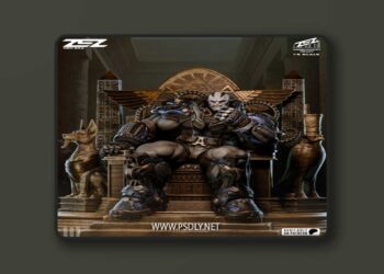 Apocalypse Throne – 3D People Model