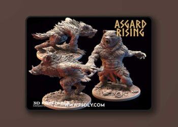 Asgard Rising Miniatures February 2026 – 3D Print Model STL