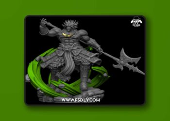 BROLY – 3D STL Print Modelc