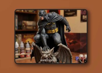 Batman and Gargoyle – 3D STL Print Model