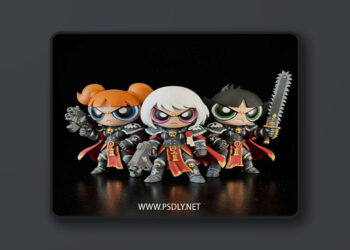 Battle Sisters of Power – 3D Print Model STL
