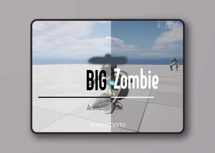 Big Zombie Animation Pack (5.4 - 5.8) for Unreal Engine 1 Big Zombie Animation Pack (5.4 - 5.8)