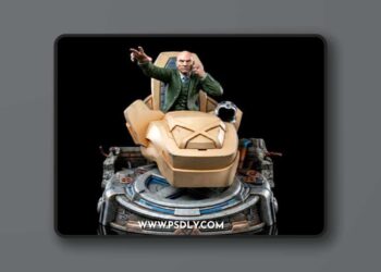 Black Owl Customs – Professor Xavier 90 – 3D Print Model STL