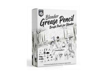 Blender Grease Pencil Brush Pack Blender 5.2 Update