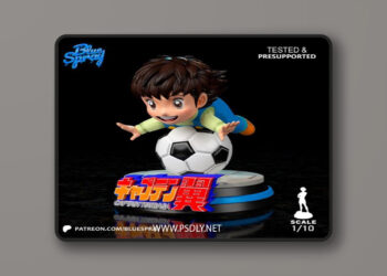 Blue Spray – Baby Tsubasa – 3D Print Model STL