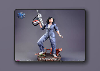 BrunoArt3D – Ellen Louise Ripley – 3D Print Model STL