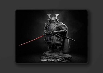 CA 3D Studios – Darth Vader Samurai – 3D Print Model STL