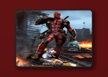 CA 3D Studios – Deadpool – 3D Print Model STL