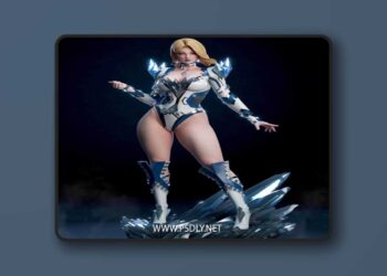 CA 3D Studios – Emma – 3D Print Model STL