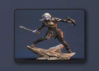 CA 3D Studios – Minthara Baldurs Gate 3 – 3D Print Model STL