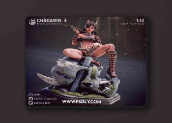 Chagarin – Young Oni – Sayuri A – 3D Print Model STL
